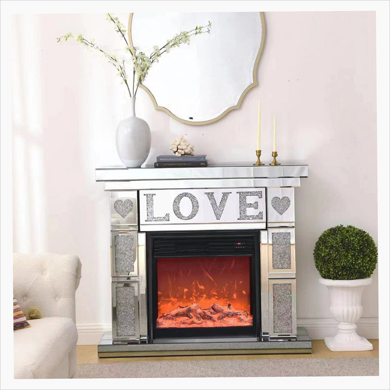 Fusion fireplace tv stand top